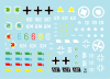 Star Decals 35-873 PzKpfw III from Pz.Reg.3, 2. Pz.Div. 1/35